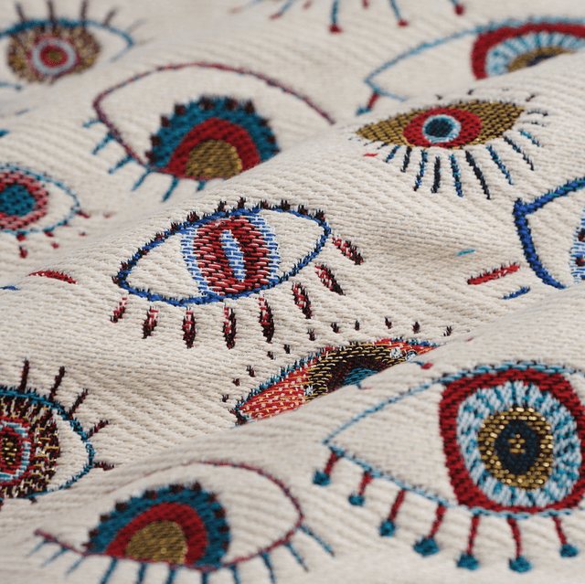 Sac banane avec tissu jacquard