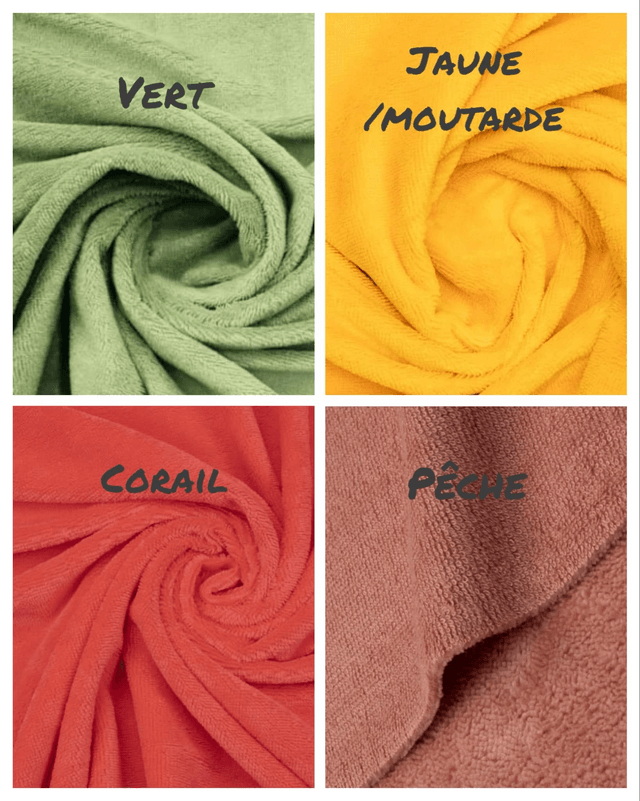 Cape de bain Bambou 130*80cm