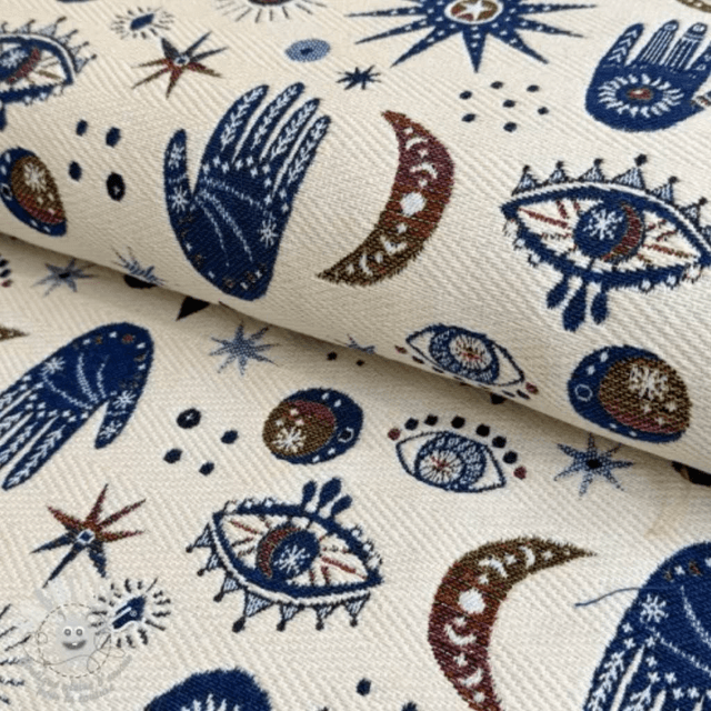 Trousse de toilette en tissu jacquard