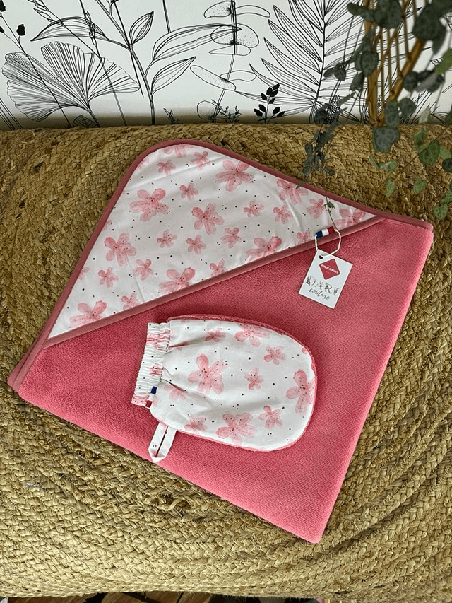 Cape de bain Bambou 80*80cm