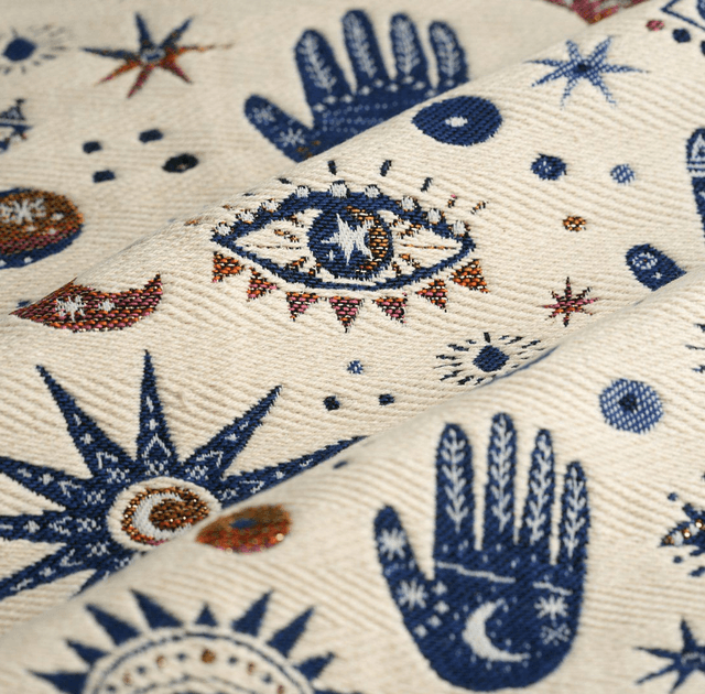 Sac banane avec tissu jacquard